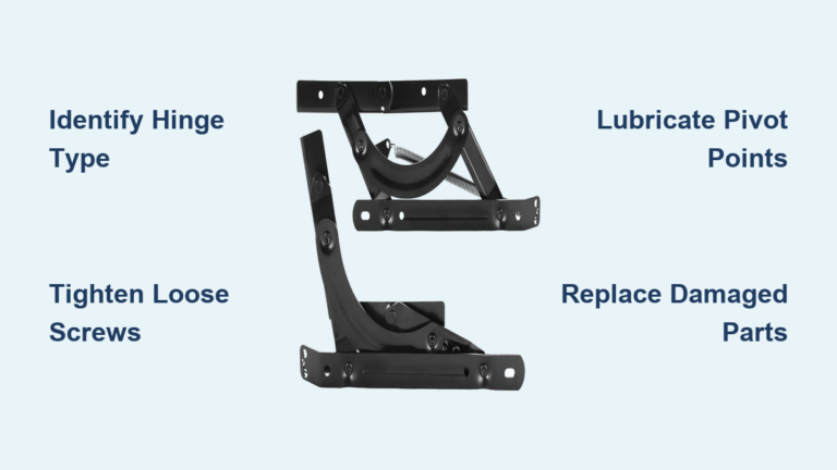 How to Fix a Futon Hinge