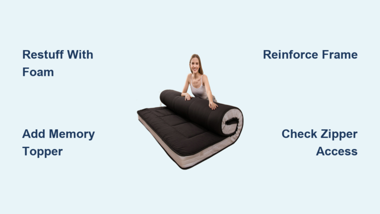 How to Fix a Futon Mattress