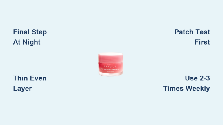 How to Use Laneige Sleeping Mask
