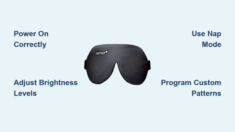 How to Use Remee Sleep Mask