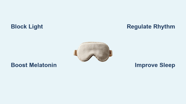 Why Do People Wear Sleep Masks