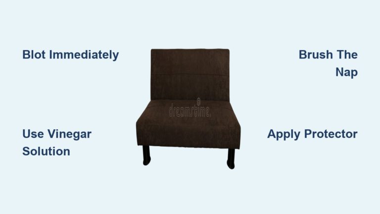 How to Clean a Suede Futon