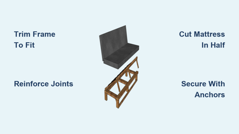 How to Make a Futon for Your Van